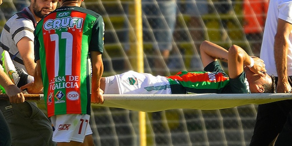 La AUF confirmó la cobertura médica de todos los partidos a partir de la fractura de Agustín Peña