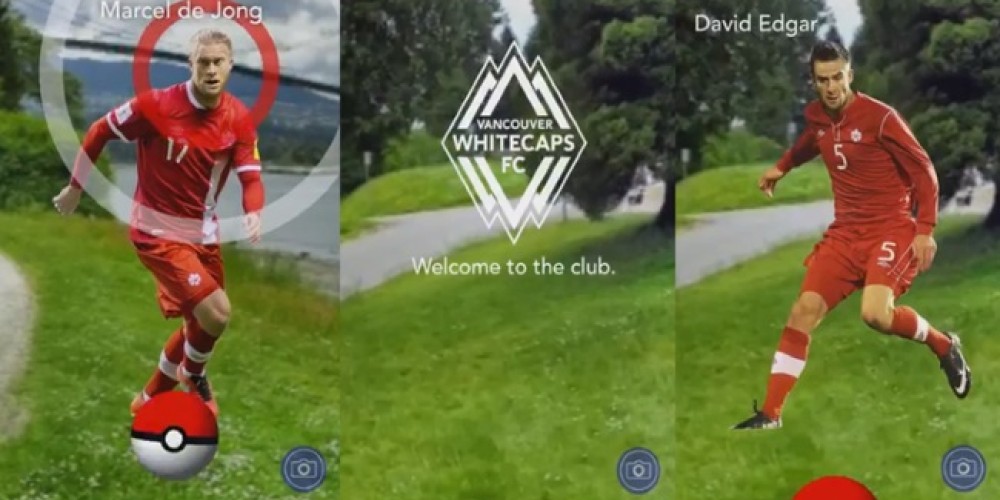 Un equipo presentó a sus jugadores con Pokemon Go