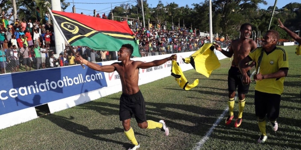 Vanuatu consiguió una histórica clasificación mundialista