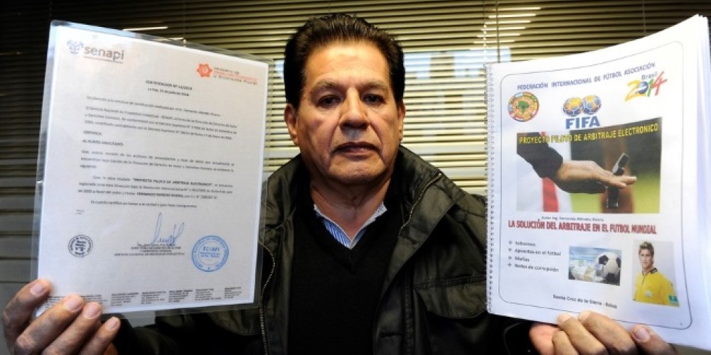 Dice haber inventado el VAR en 2004 y reclama una importante suma de dinero a la FIFA por plagio