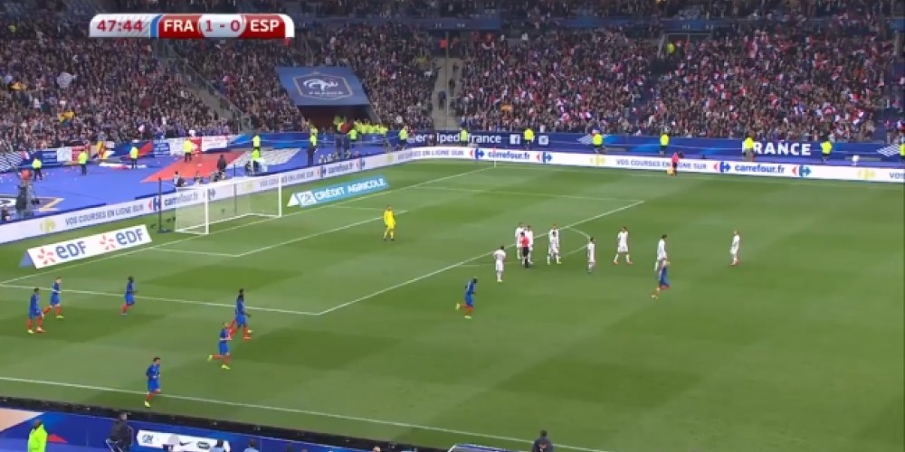 El video arbitraje protagonista en el triunfo español sobre Francia