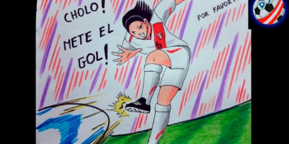 El imperdible gol de Perú a Argentina en formato “Supercampeones”