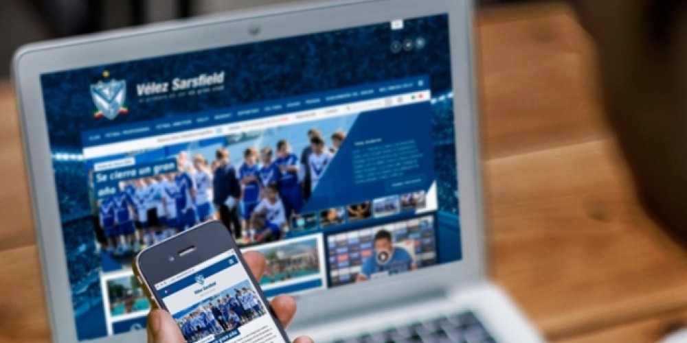 Vélez renovó su sitio web