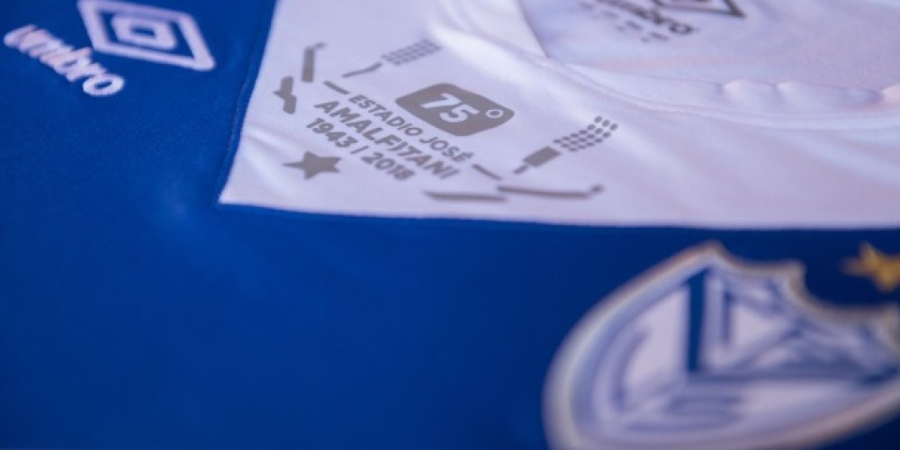 V&eacute;lez festej&oacute; los 75 a&ntilde;os de su estadio con una camiseta especial
