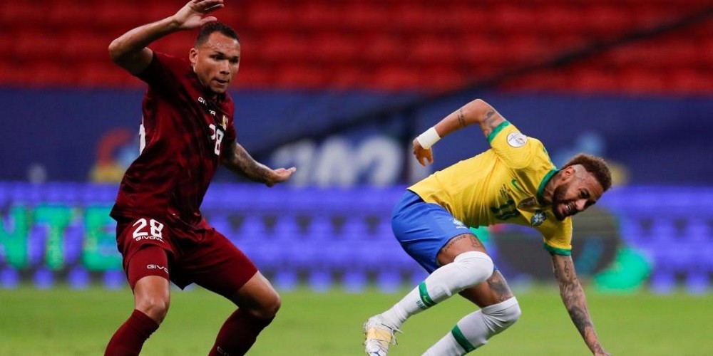 El parche especial que usan en sus camisetas Ecuador y Venezuela en la Copa América