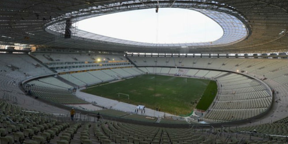 El Castel&atilde;o, primer estadio verde de Brasil 2014