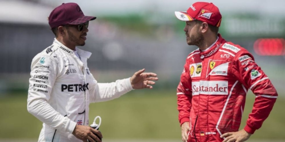 Una empresa de apuestas británica ofrece un millón de libras por una pelea entre Hamilton y Vettel