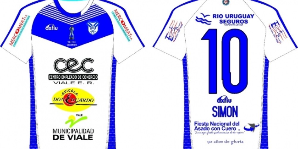 La camiseta con fines solidarios de Viale, el rival de San Lorenzo