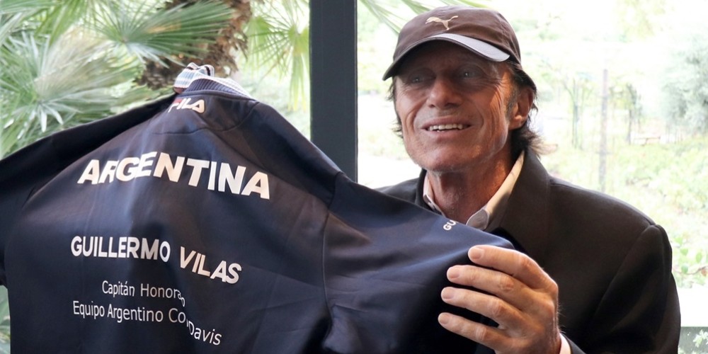Guillermo Vilas fue nombrado por la AAT como &quot;Capit&aacute;n Honorario de Copa Davis y Embajador Mundial del Tenis Argentino&quot;