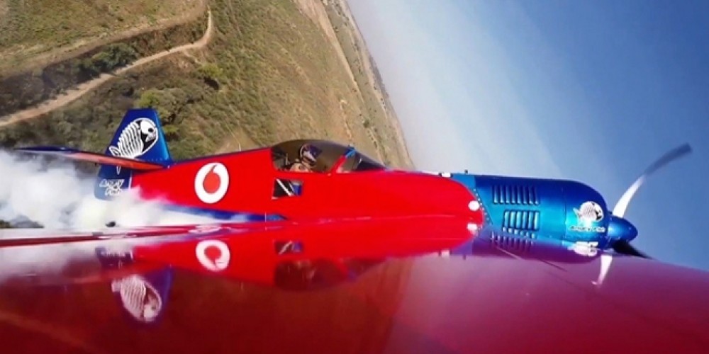 Vodafone pone a prueba su nuevo 4G mediante deportes extremos