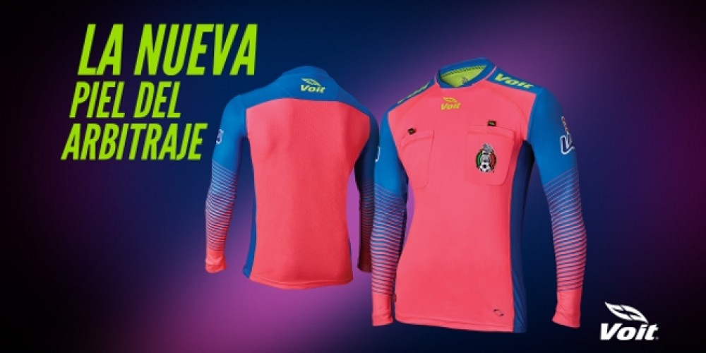 Los árbitros mexicanos utilizarán camiseta contra el cáncer de mamas y próstata