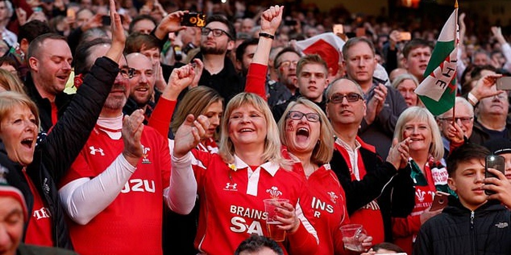Récord de visitantes, boletos de avión y ¡pintas de cerveza! Para el Seis Naciones en Gales