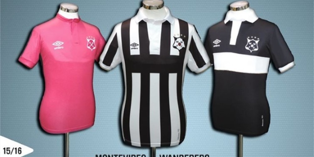 Umbro Uruguay presentó las nuevas camisetas 2015/16 de Montevideo Wanderers