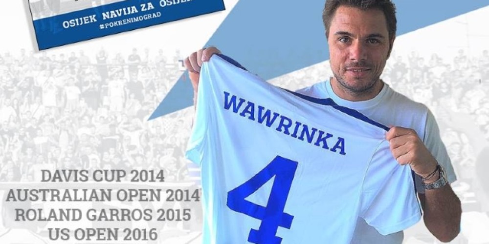 Wawrinka ganó el US Open y fichó por un club de fútbol de Croacia