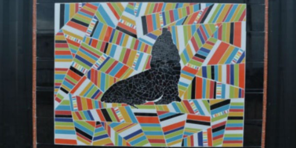 Con seis murales, Weber dejó su huella en Mar del Plata