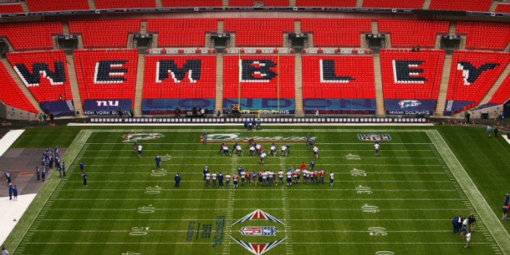 Wembley recibirá tres partidos de la NFL en el 2014