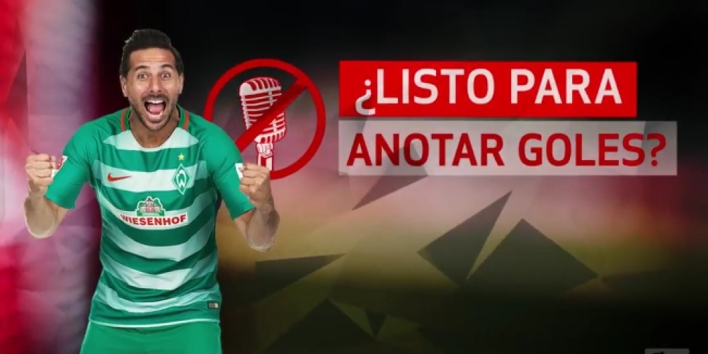 Muy divertido: Claudio Pizarro debió responder una entrevista sin palabras