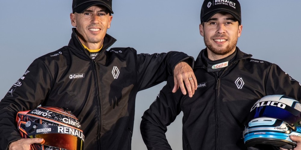 Los pilotos del Renault Castrol Team se preparan para los 200 KM de Buenos Aires