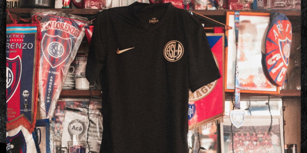 San Lorenzo present&oacute; su nueva tercera camiseta en homenaje a una hist&oacute;rica delantera