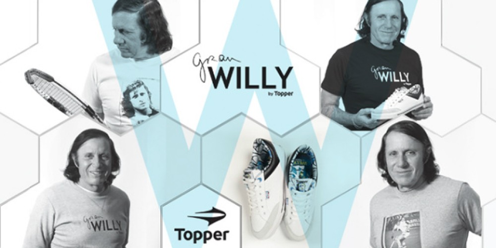 Topper homenaje a Guillermo Vilas con una l&iacute;nea de indumentaria