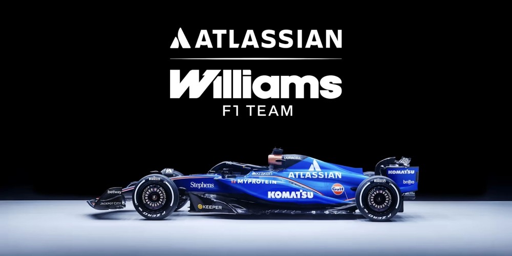 Williams será Atlassian Williams F1 Team a partir de 2026: acordó la venta de naming rights