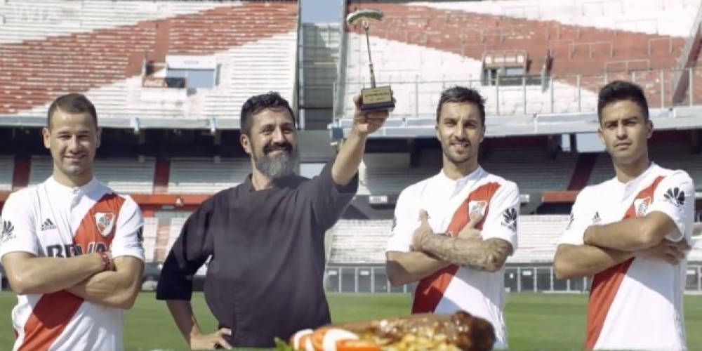 Un asado en el estadio Monumental, la curiosa activación de Wix junto a River Plate