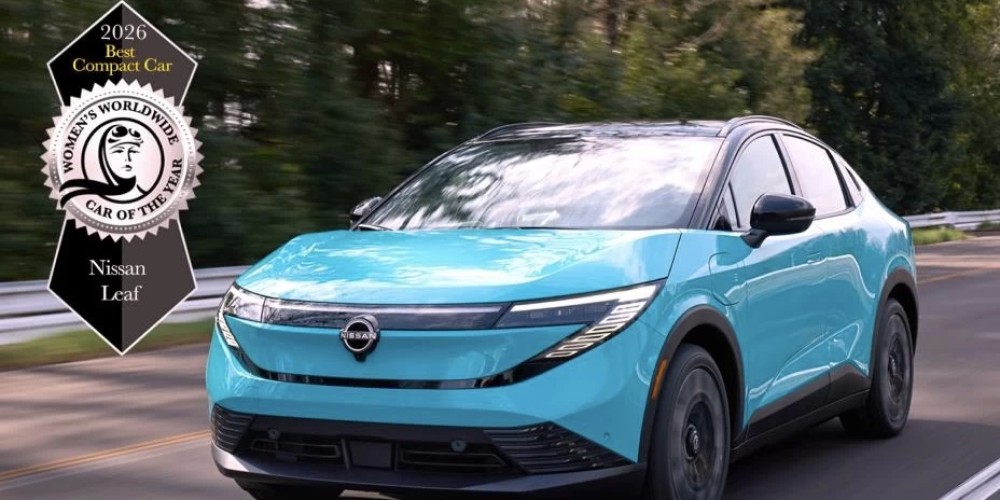 Women&rsquo;s Worldwide Car of the Year: Nissan LEAF nombrado el Mejor Auto Compacto del Mundo