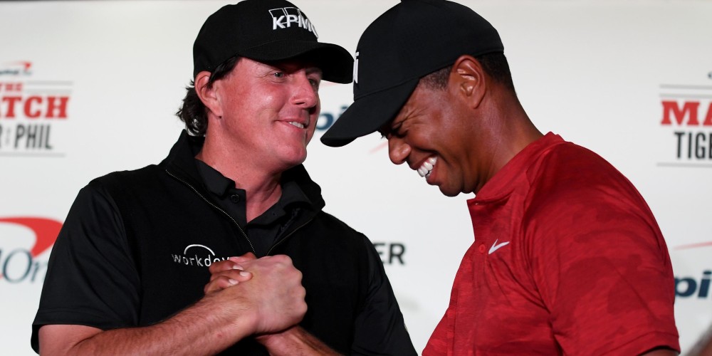 &iquest;Segundo match Tiger vs Phil, en medio del parate por m&aacute;s de 10 millones?