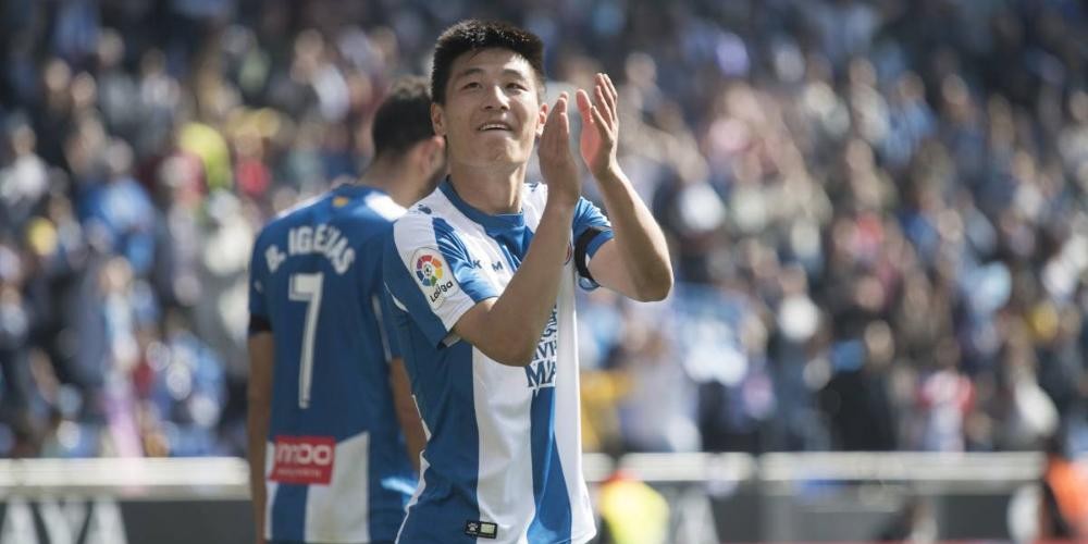 El gol contra Barcelona le acerca nuevas marcas a Wu Lei