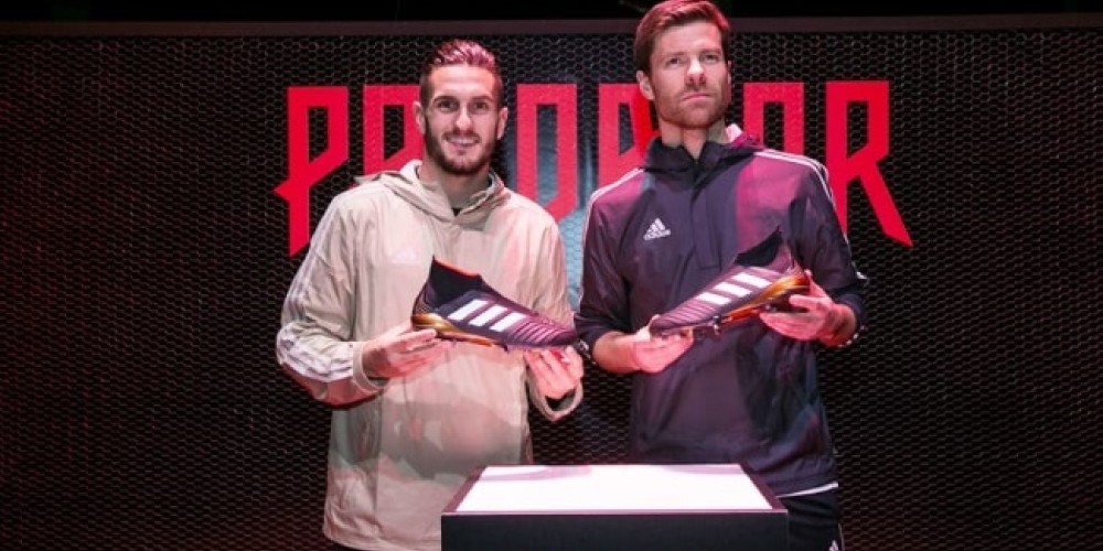 Xabi Alonso y Koke probaron los nuevos Predator en el reto de precisión más antiguo del fútbol