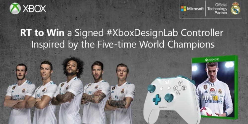 Xbox present&oacute; su nueva consola con tem&aacute;tica del Real Madrid 