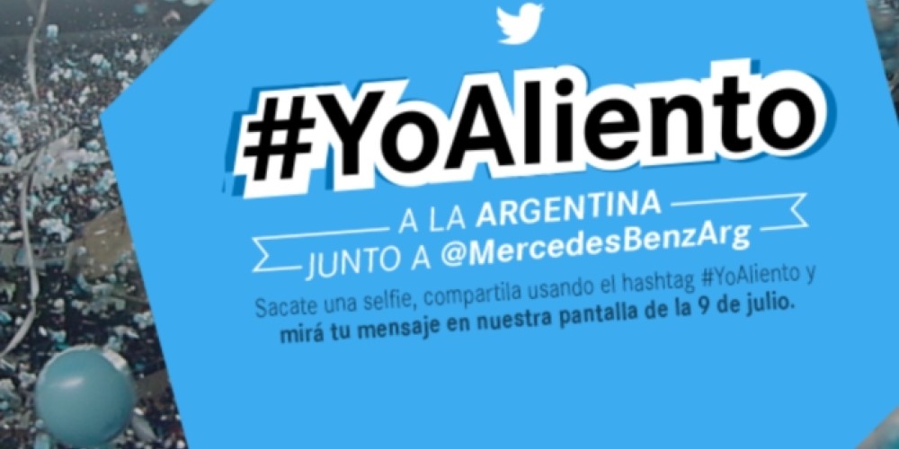 #YoAliento, la campaña de Mercedes Benz Argentina en apoyo a la Selección