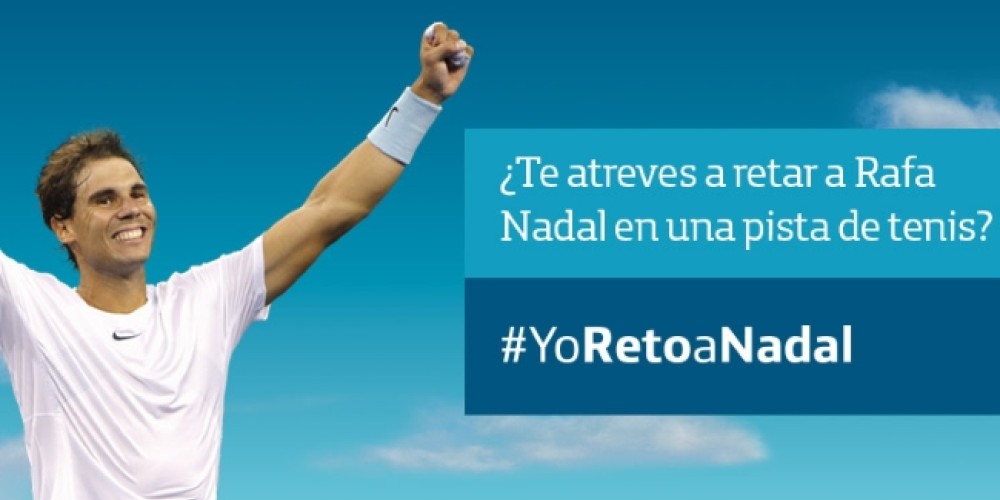 &ldquo;Yo reto a Nadal&rdquo;, la nueva campa&ntilde;a de Telef&oacute;nica