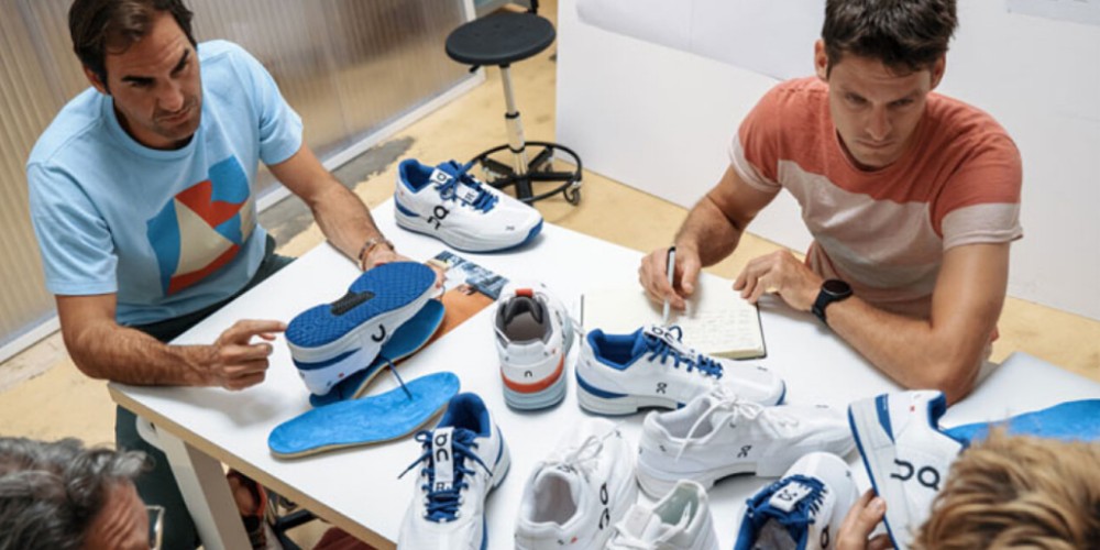 Las zapatillas de Roger Federer que saldrán a la bolsa