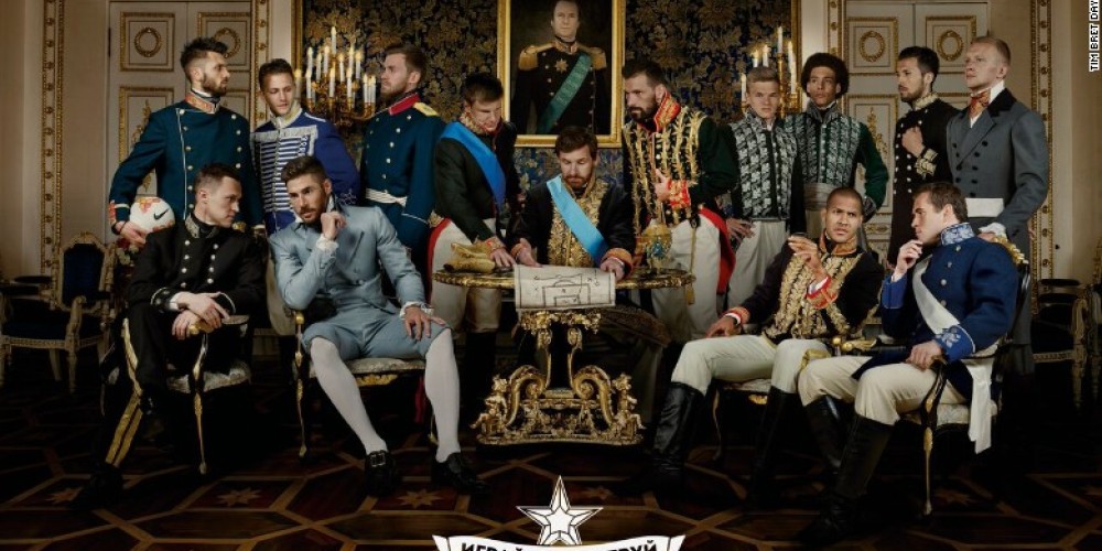 Nike festejó el título del Zenit enviándolos al Siglo XIX