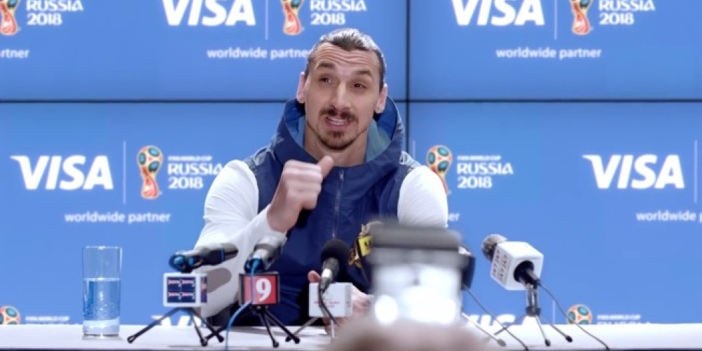 Zlatan Ibrahimovic viajará a Rusia 2018 convocado por una marca