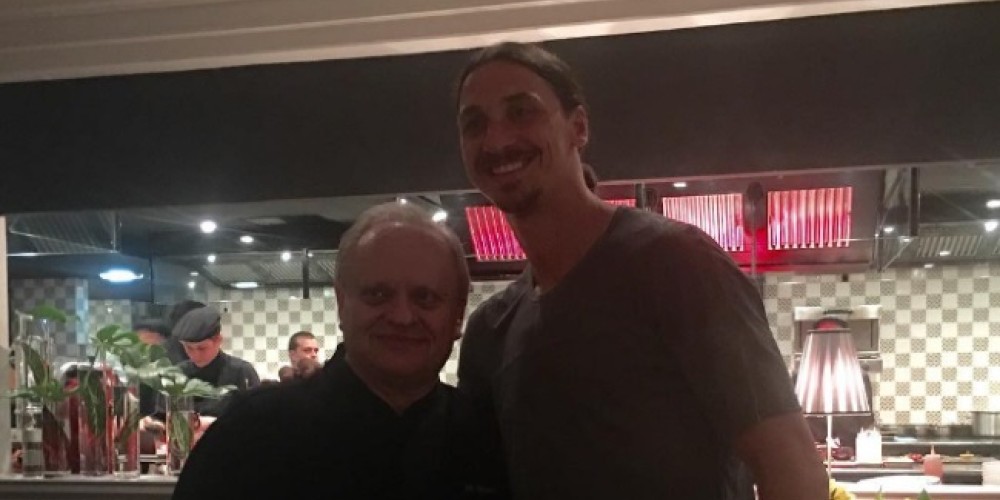 Ibrahimovic dijo que llevará su chef a su próximo equipo