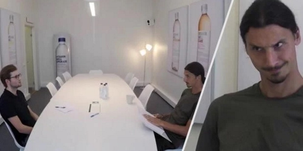 La divertida cámara oculta de Ibrahimovic como entrevistador
