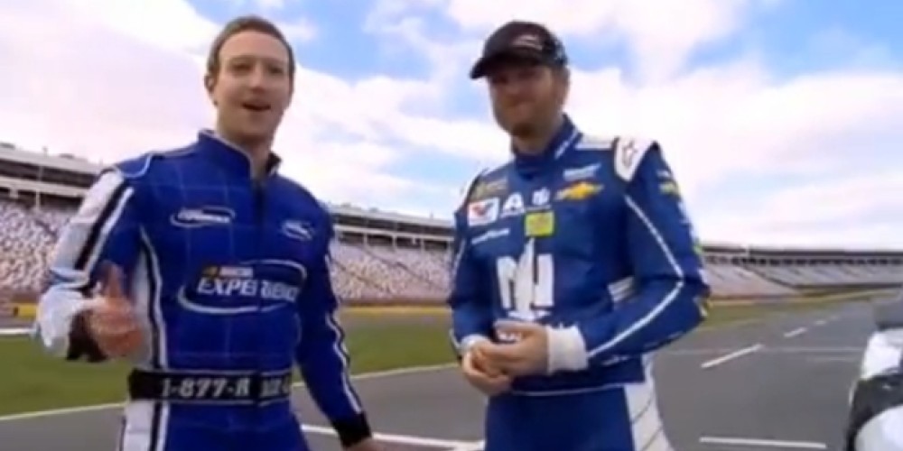 El fundador de Facebook se anim&oacute; a incursionar en el mundo del Nascar