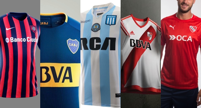 nuevas camisetas del futbol argentino 2017 2018