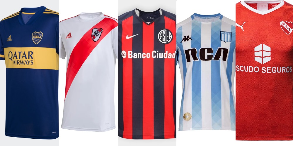 De la más cara a la más barata ¿cuánto cuesta cada camiseta de fútbol en  Argentina? | Marketing Registrado / La Comunidad del Marketing Deportivo