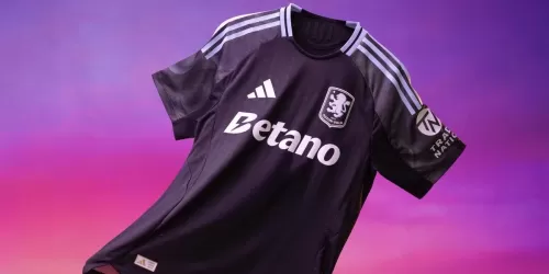 adidas y Aston Villa presentaron su camiseta alternativa para la temporada 2025/26