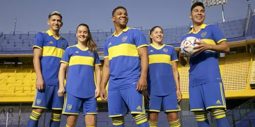 Boca Juniors presentó su nueva camiseta titular