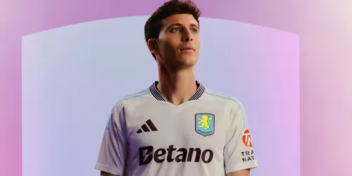 adidas lanzó las camisetas alternativas del Aston Villa y Leicester City