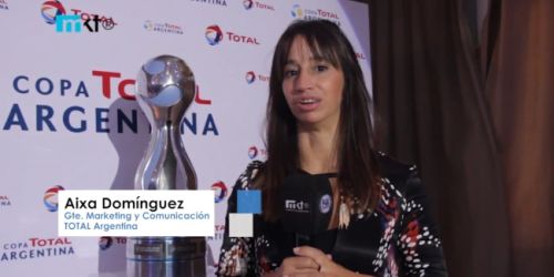 Aixa Dom&iacute;nguez, Total: "El f&uacute;tbol siempre fue un vector de comunicaci&oacute;n importante"