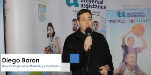 Diego Baron, Universal Assistance: &ldquo;Triple Solidario es la asociaci&oacute;n perfecta del deporte y la solidaridad&rdquo;