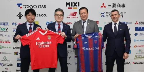 El Benfica se expande: anunció su alianza con un club de la primera de Japón