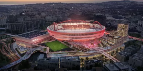 El Benfica prepara un impresionante estadio con un enorme complejo para el Mundial 2030