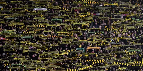 El Borussia Dortmund lidera el f&uacute;tbol europeo con la asistencia media m&aacute;s alta