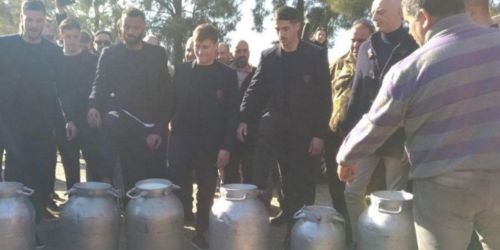 La curiosa manifestación que tomó de rehenes a un equipo italiano